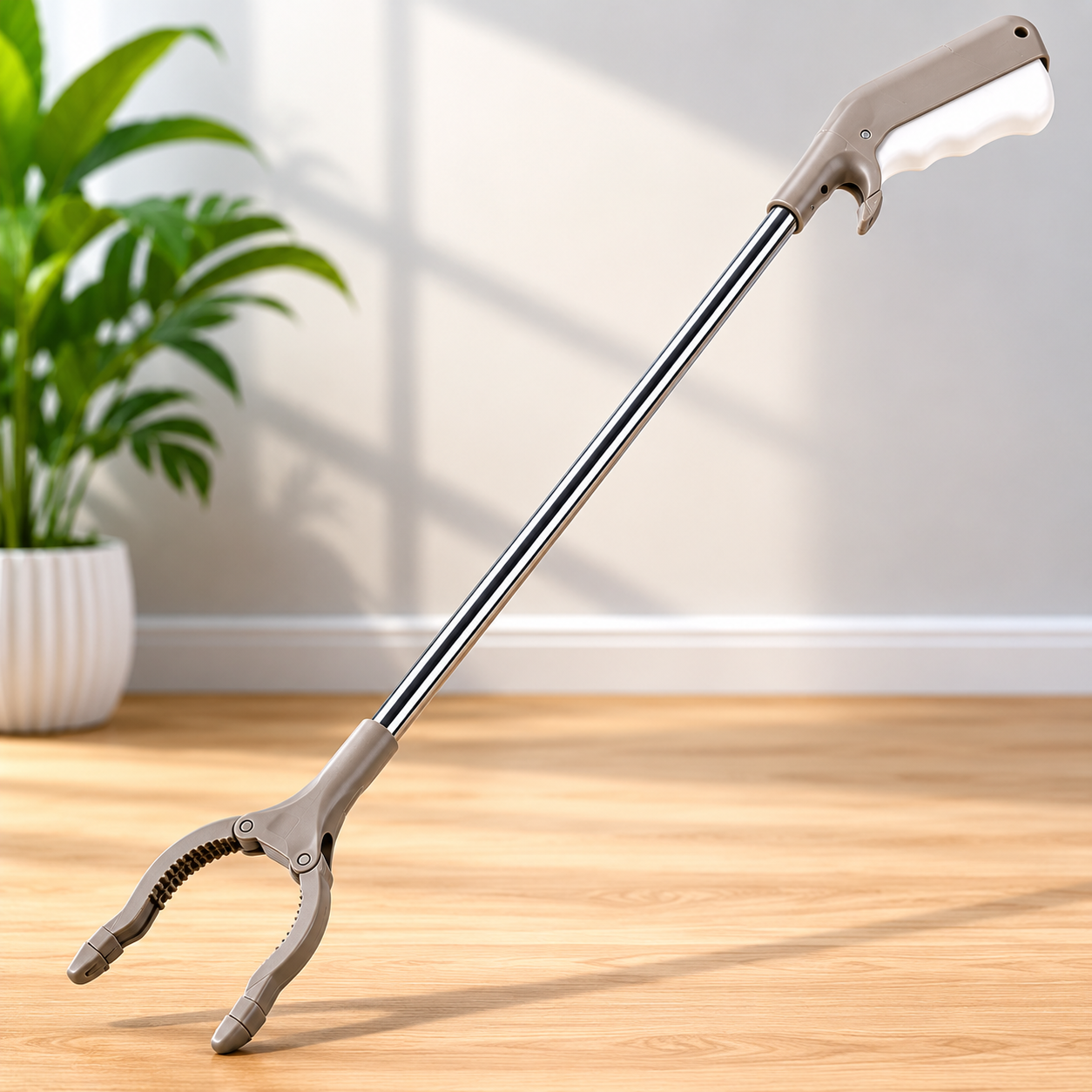 Hands-Free Grabber Tool – Long Reach Helping Hand Pickup Tool with Strong Grip Claw (83cm)